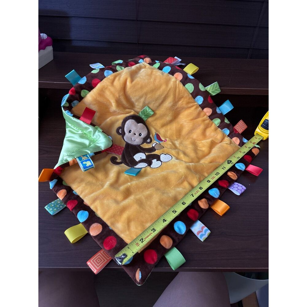 Mary Meyer Taggies Dazzle Dots character Blanket